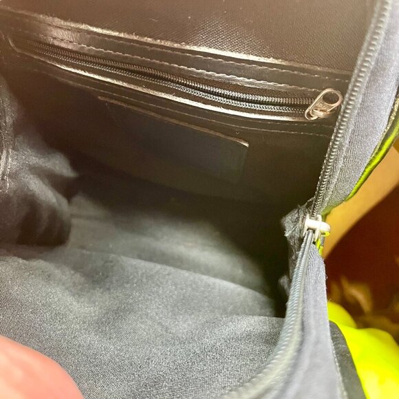 COACH  Vintage 1998 Black Neoprene Leather Small Backpack w/hangtag - Picture 7 of 13